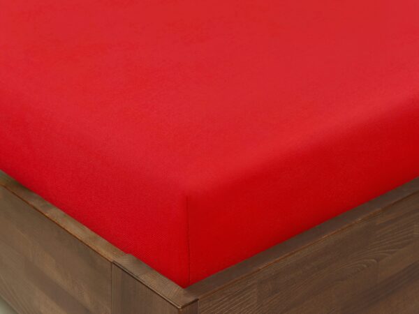 Prostěradlo bavlněná plachta červená – do školky značky Škodák