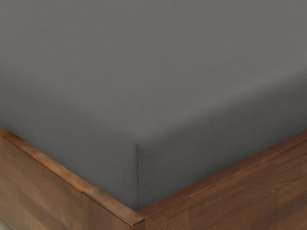 Prostěradlo bavlněná plachta tmavě šedá – do školky značky Škodák