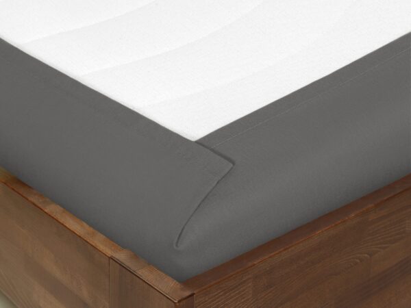 Prostěradlo bavlněná plachta tmavě šedá – do školky značky Škodák