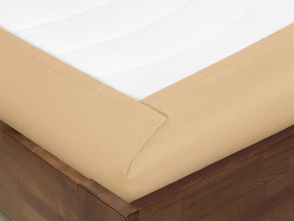 Prostěradlo bavlněná plachta béžová – do školky značky Škodák