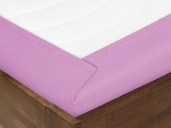 Prostěradlo bavlněná plachta světle fialová – do školky značky Škodák