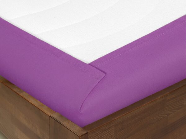 Prostěradlo bavlněná plachta fialová – do školky značky Škodák