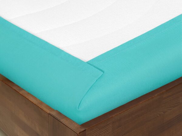 Prostěradlo bavlněná plachta tyrkysová – do školky značky Škodák