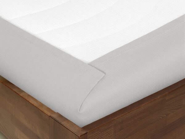 Prostěradlo bavlněná plachta světle šedá – do školky značky Škodák