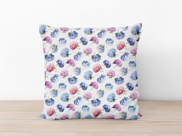 Povlak na polštář Loneta malé hortenzie značky Škodák