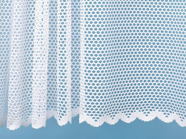 Žakárová záclona síť velká oka vzor 11607 metráž značky Škodák