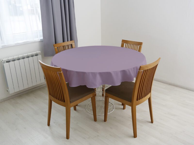 kulatý ubrus Loneta fialový značky Škodák.