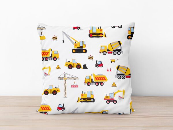 Krepový povlak na polštář bagři značky Škodák