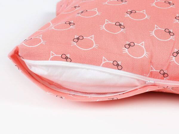 Bavlněný povlak na polštář králíček na růžové značky Škodák