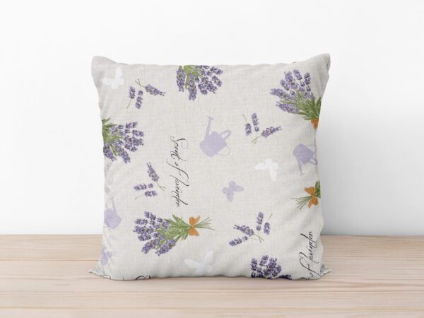 Povlak na polštář Loneta trsy levandule značky Škodák