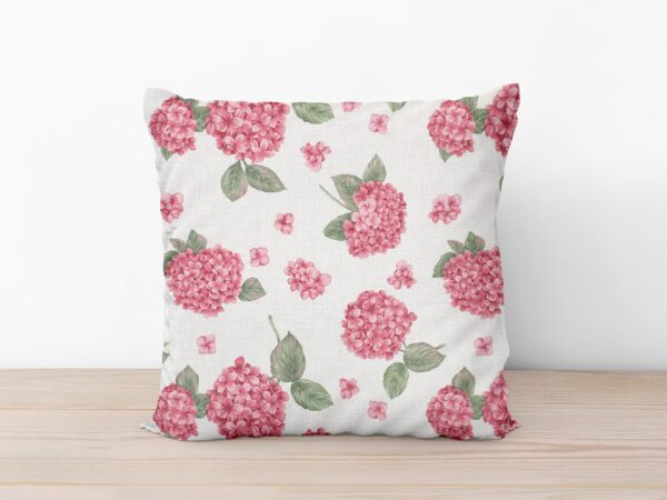 Povlak na polštář Loneta hortenzie růžová značky Škodák