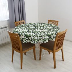 Kulatý ubrus Loneta břečťan značky Škodák
