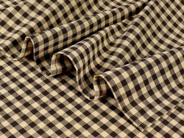 Utěrky kanafas hnědo-béžové do školky značky Škodák