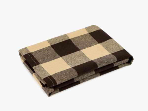 Utěrky kanafas hnědo-béžové do školky značky Škodák