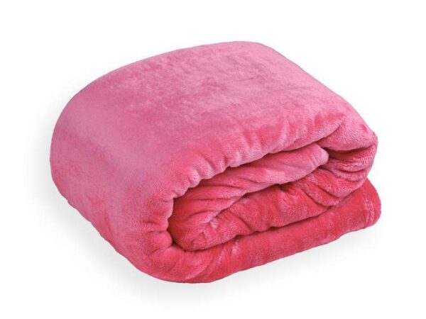 Luxusní deka Mikro LUX růžová značky Škodák
