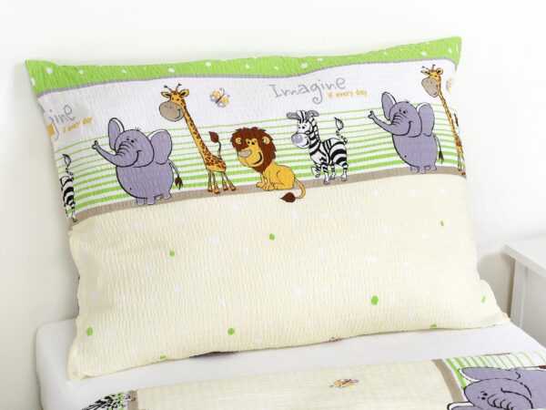 Dětské krepové povlečení safari do postýlky značky Škodák