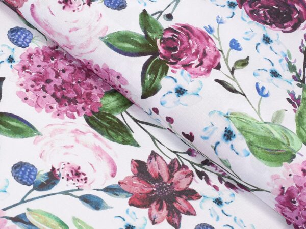 Kulatý teflonový ubrus hortenzie značky Škodák