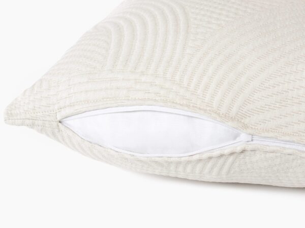 Prošívaný povlak na polštář ornamenty na béžové značky Škodák