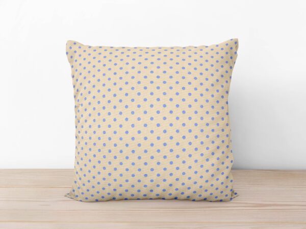 Povlak na polštář Mestral modré puntíky značky Škodák