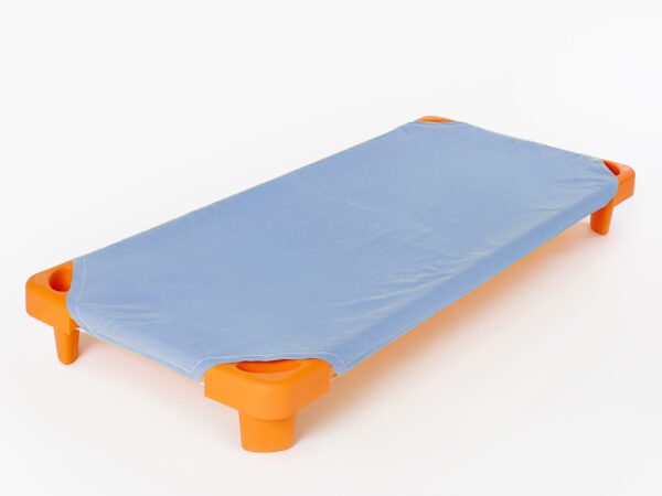 Jersey napínací prostěradlo na lehátko nebesky modré pro školky značky Škodák