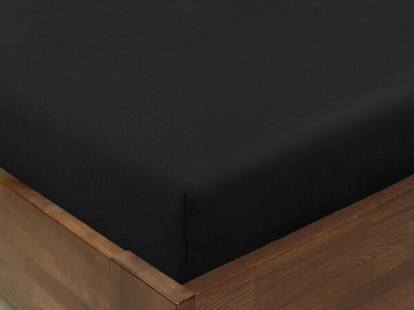 Hotelové prostěradlo Domestik černé značky Škodák.