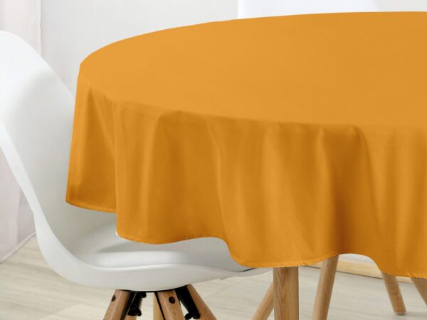 Bavlněný kulatý ubrus mangový značky Škodák.