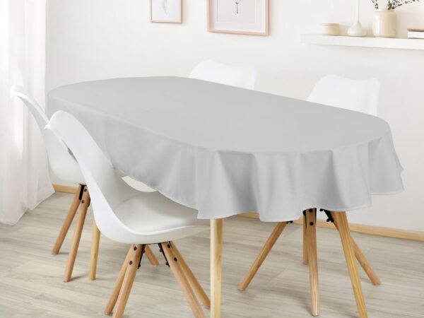 Hotelový oválný ubrus Kepr šedý značky Škodák