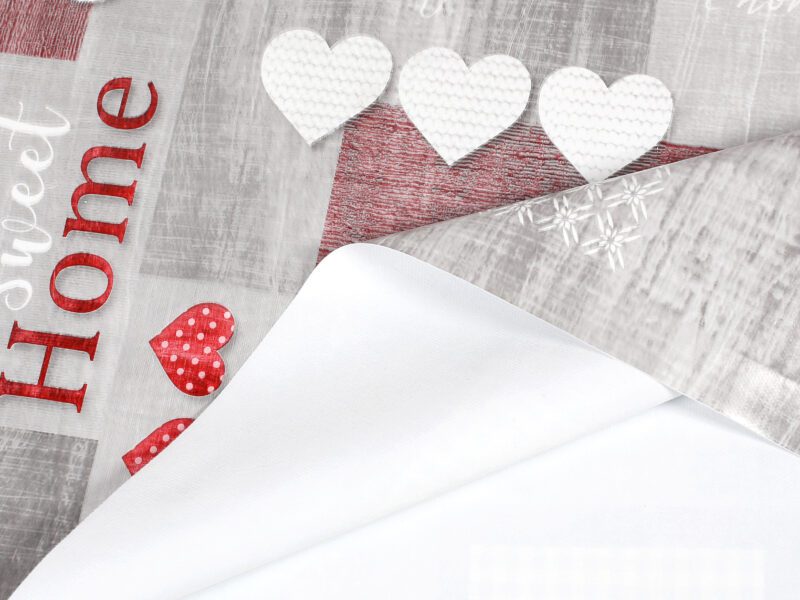 Hotelová PVC ubrusovina vínový patchwork značky Škodák