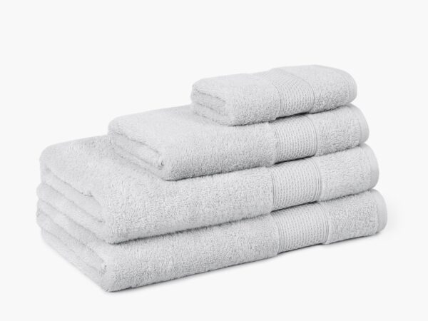 Bambusový ručník / osuška Baroko - světle šedá značky Škodák