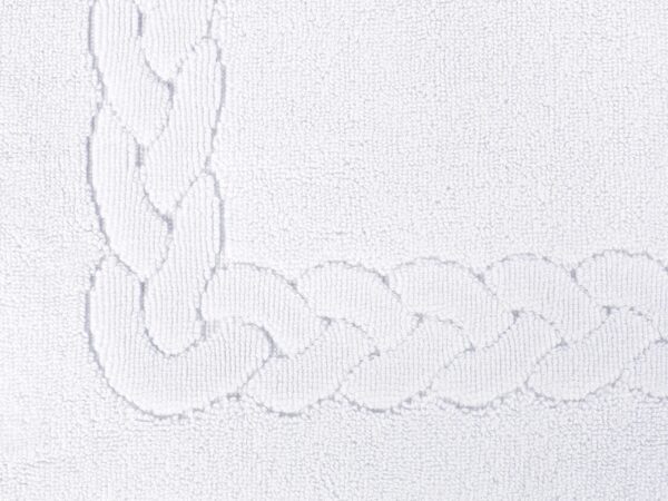 Hotelová předložka do koupelny 50x70 cm bílá značky Škodák