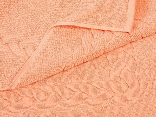 Hotelová předložka do koupelny 50x70 cm broskvová značky Škodák