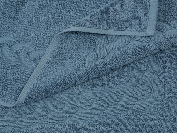 Hotelová předložka do koupelny 50x70 cm tmavě modrá značky Škodák