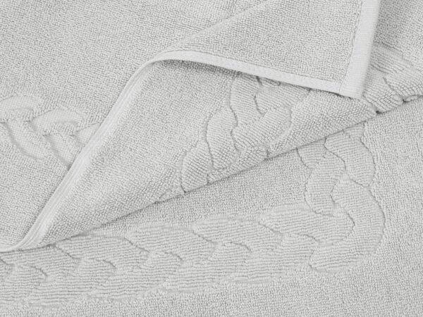 Hotelová předložka do koupelny 50x70 cm ledově šedá značky Škodák