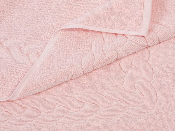 Hotelová předložka do koupelny 50x70 cm růžová značky Škodák