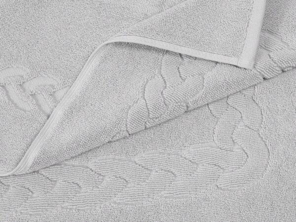 Hotelová předložka do koupelny 50x70 cm šedá značky Škodák