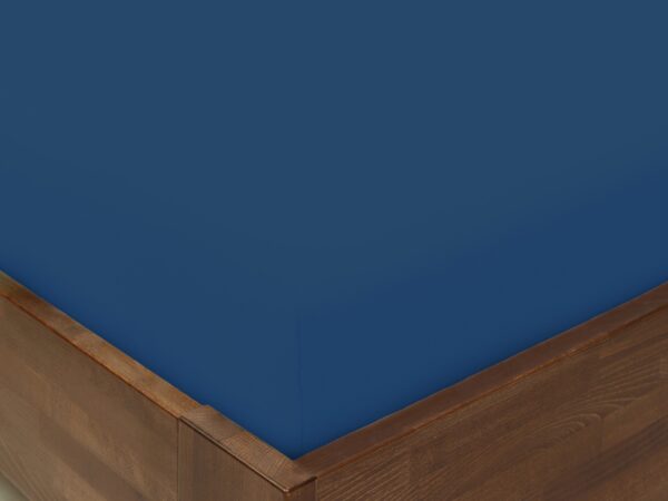 Bavlněné prostěradlo tmavě modré plachta značky Škodák