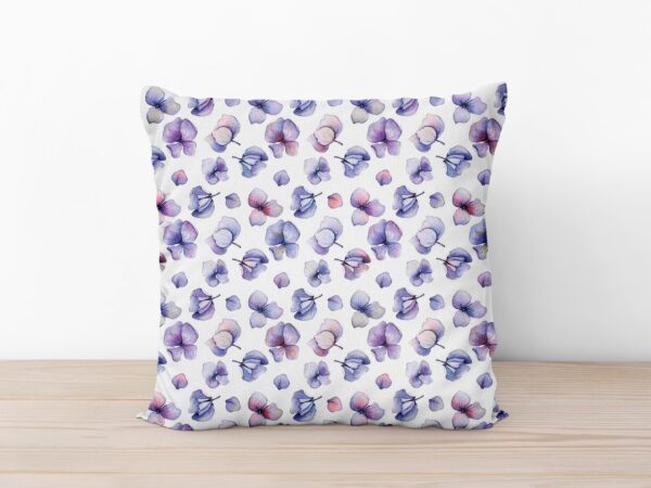 Povlak na polštář Loneta okvětní lístky hortenzie značky Škodák