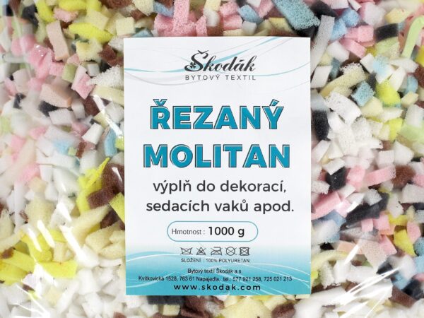 Řezaný molitan - výplň značky Škodák