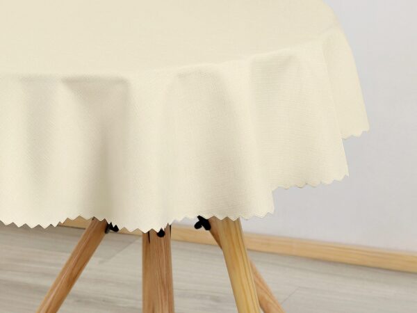 Kulatý teflonový ubrus žlutý značky Škodák