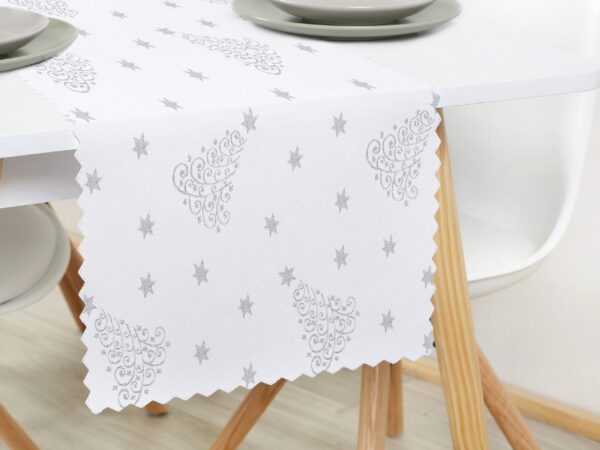 Teflonový běhoun stříbrný stromeček značky Škodák