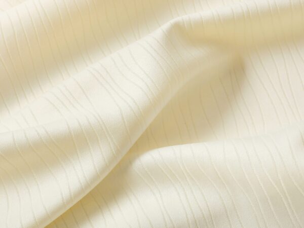 Kulatý teflonový ubrus vlnky na smetanové značky Škodák