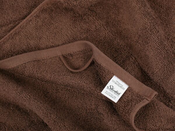 Hotelový froté ručník / osuška tmavě hnědá značky Škodák