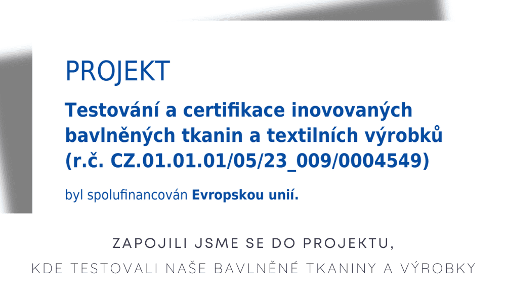 testování a certifikace inovovaných bavlněných tkanin a textilním výrobků