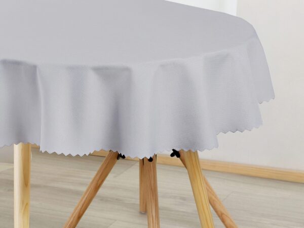 Oválný teflonový ubrus šedý značky Škodák