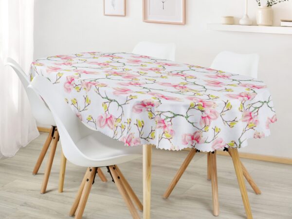 Oválný teflonový ubrus magnolie značky Škodák