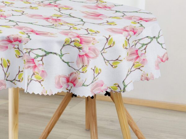 Oválný teflonový ubrus magnolie značky Škodák