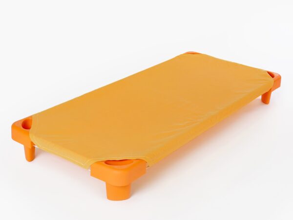 Bavlněné napínací prostěradlo na lehátko hořčicové značky Škodák