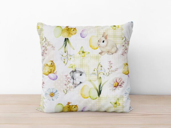 Povlak na polštář zajíček a kuřátko značky Škodák