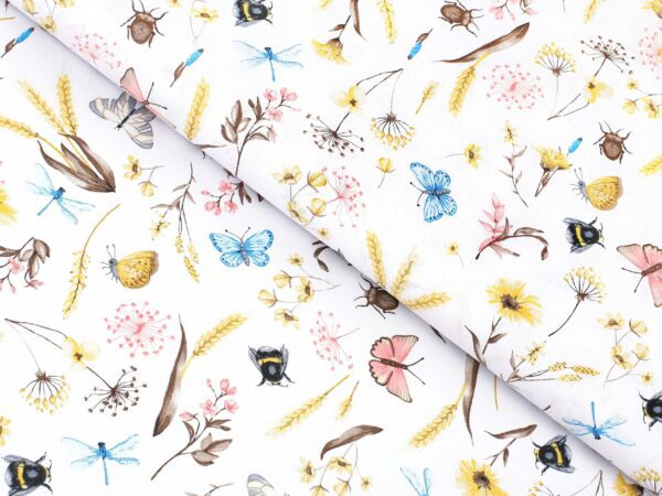 Bavlna metráž život na louce značky Škodák