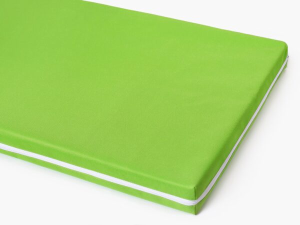 Dětská nepromokavá matrace do školky zelená - kortexinová